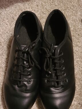 Girls Black Tap Shoes 6.5Y